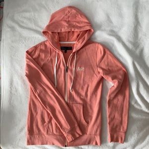 Vans Pink Zip-Up Hoodie